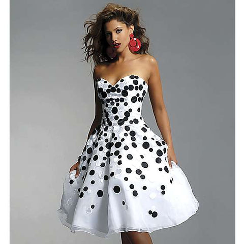 Polka Dot Short Dress